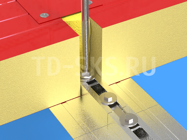 Монтаж потолочных сэндвич-панелей DAARTS Coolroom RBZ